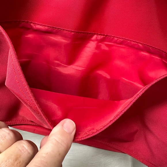 Ralph Lauren Y2K Messenger Bag Crossbody strap Red-fits IPads/Laptops - Picture 5 of 8